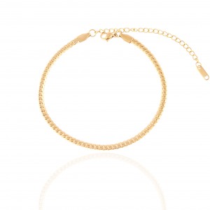 Stainless Steel Foot Chain in Gold AJ (APK0004RX)