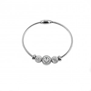 Women's bracelet with magnet made of surgical steel BK0002A