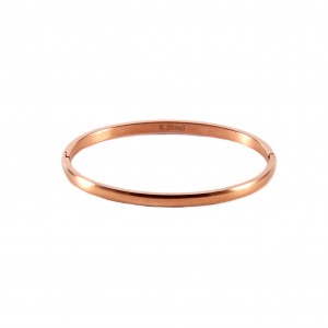 Women's Bracelet With Steel Option In Pink Gold AJ (BK0076RX)