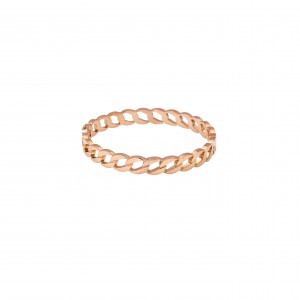  Handcuffs-Steel Bracelet in Rose Gold AJ (BK0134RX)
