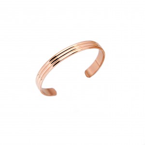  Surgical Steel Bracelet in Rose Gold AJ (BK0150RX)