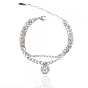 Women's Tree Bracelet in Silver AJ (BK0167A)