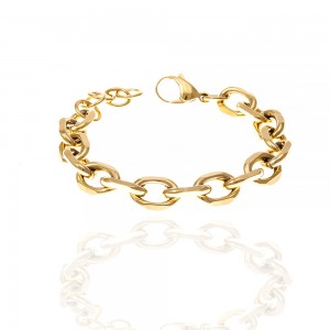 Womens Bracelet from Steel to Yellow Gold AJ (BK0241X)