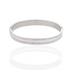 Women's Bracelet from Steel to Silver (BK0256A)