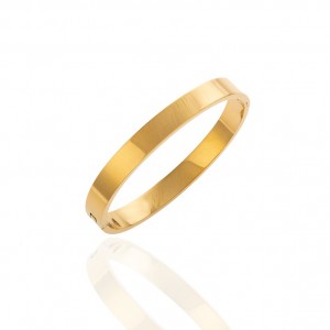 Women's Steel Bracelet in Yellow Gold AJ (BK0257X)
