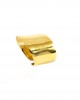 Ασημένιο 925 Δαχτυλίδι- Σεβαλιέ σε κίτρινο Χρυσό AJ(DA0050X)