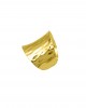 Ασημένιο 925-Δαχτυλίδι-Σεβαλιέ σε  Κίτρινο Χρυσό AJ(DA0082AX)