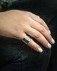   Silver 925 Ring-Sevalie Women's Silver AJ (DAS0092A)