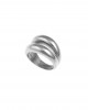 Δαχτυλίδι Γυναικείο από Ατσάλι σε Ασημί AJ(DK0016A) 