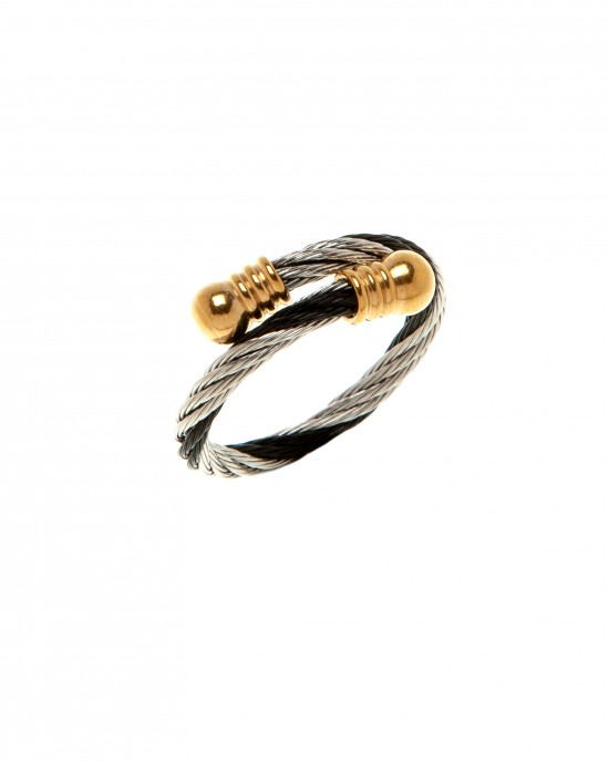 Δαχτυλίδι Γυναικείο από Ατσάλι σε Ασημί AJ(DK0030A)