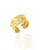 Δαχτυλίδι-Γυναικείο Σφυρήλατο από Ατσάλι σε Χρυσό AJ(DK0031X)
