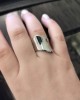 Δαχτυλίδι-Γυναικείο από Ατσάλι σε Ασημί AJ(DK0033A)