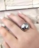 Δαχτυλίδι-Γυναικείο-Σφυρήλατο από Ατσάλι σε Ασημί AJ(DK0035A)