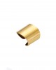 Δαχτυλίδι Γυναικείο Σεβαλιέ από Ατσάλι σε Χρυσό AJ(DKS0006X)