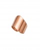 Δαχτυλίδι-Sevalie από Ατσάλι σε Ροζ Χρυσό AJ(DKS0024RX) 