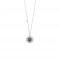 Women's Necklace with Stainless Steel and Stress Silver  AJ(KK0039A)
