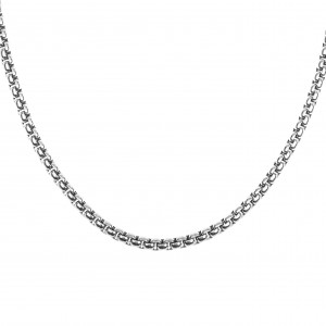  Men's Neck Chain from Surgical-Stainless Steel in Silver Color AJ (KK0093A)