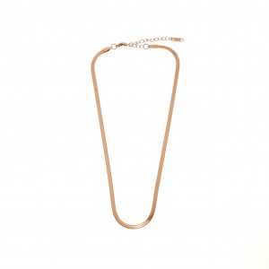 Necklace-Chain from Steel to Pink Gold AJ (KK0158RX)