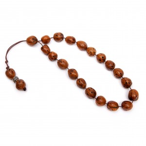 Aromatic nutmeg rosary in light brown color AJ (KOM0003)