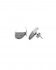 Σκουλαρίκια Γυναικεία Καρφωτά απο Ατσάλι σε Ασημί AJ(SKK0003A)