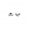 Σκουλαρίκια Άπειρο από Ατσάλι σε Ασημί AJ(SKK0004A)