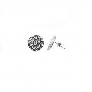 Women's surgical earrings in silver color  AJ(SKK0011)